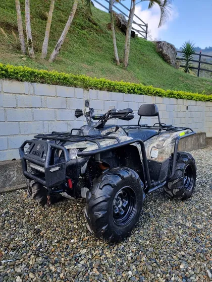 Hermosa Yamaha Grizzly 700 Full De Accesorios