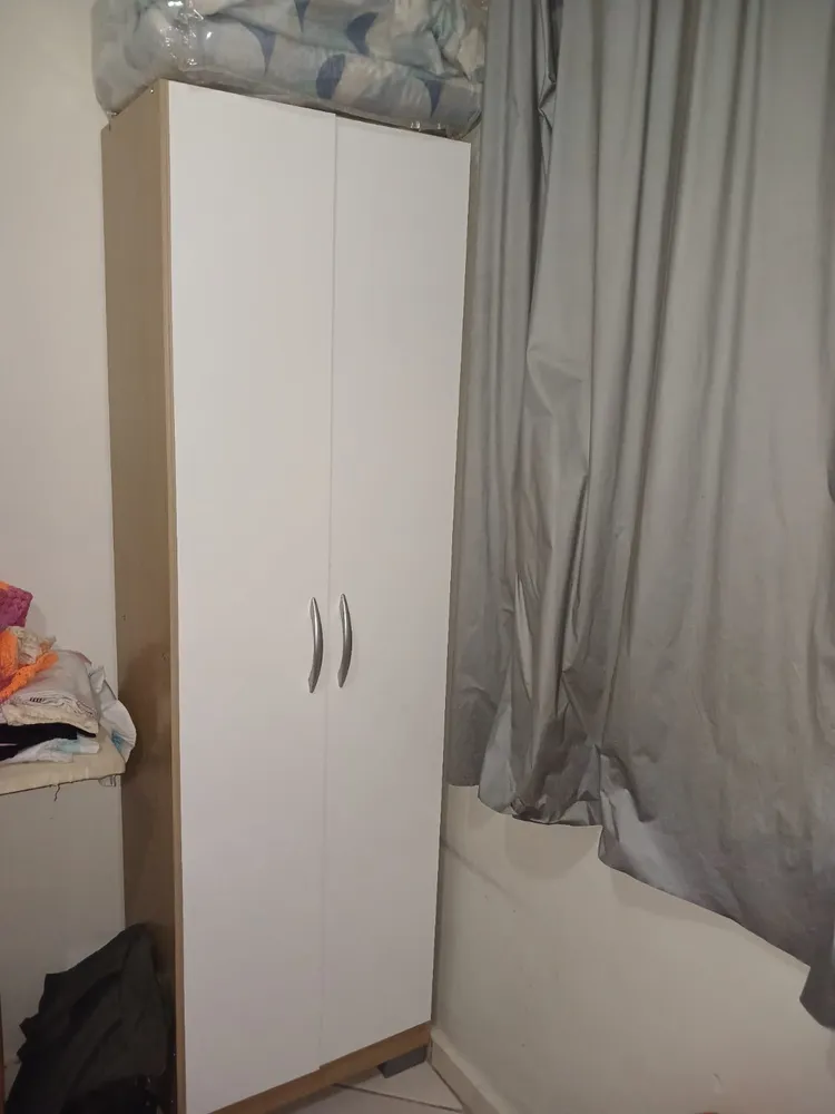 Guarda Roupa Ditália Riviera 2 Portas Solteiro 188cm MDP 15mm - Imagem 4