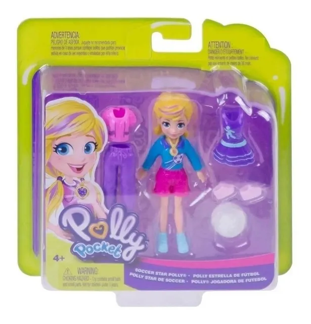 Kit 4 Bonecas Da Polly Pocket Super Armário De Animais Luxo