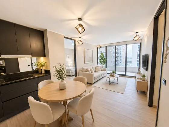 Arriendo Depto Mariposa Av Las Condes / Estoril