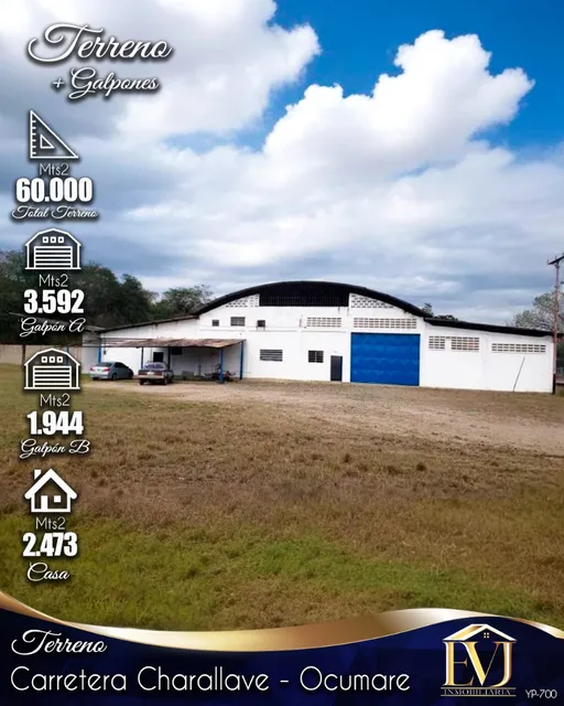 Galpones- Casa Más Terreno- En Venta. 