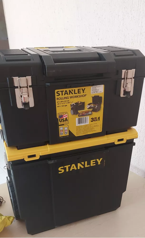  STSTST18613 - Caja de herramientas de STANLEY, 3 en 1 :  Herramientas y Mejoras del Hogar