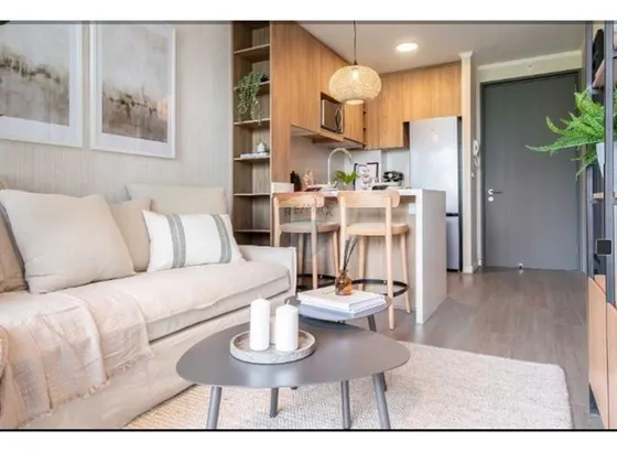 Arriendo Espectacular Depto En Ñuñoa 1d1b