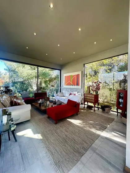 Exclusiva Casa En Arriendo 5d Estilo Mediterraneo - Lo Curro
