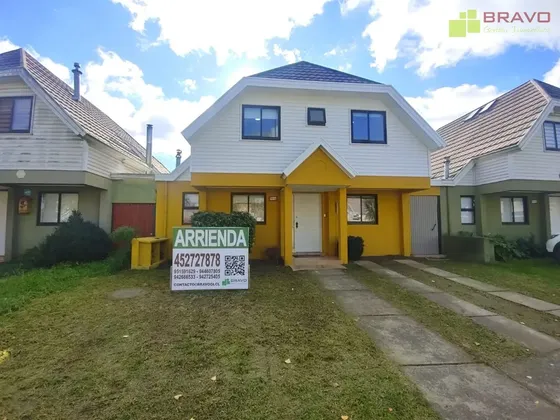 Casa En Arriendo De 3 Dorm. En Temuco