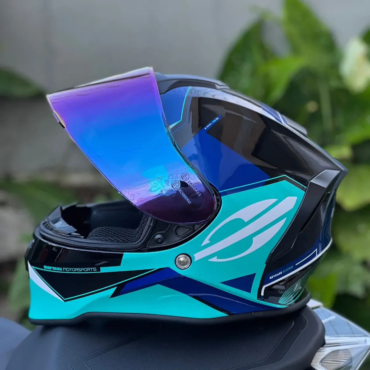 Capacete Moto Mormaii Cinza Masculino + Viseira + Narigueira — foto 10