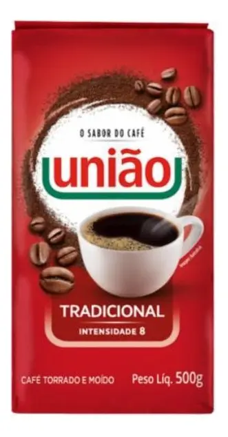 Café União Torrado E Moído Tradicional Vacuo 500g