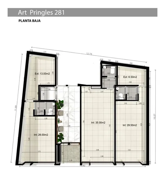 Venta Local En Almagro Con Patio A Estrenar