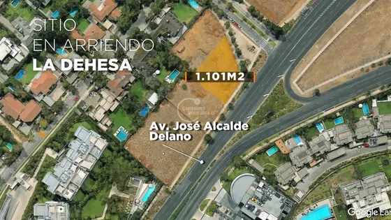 Sitio De 1.101m2 En Arriendo En La Dehesa