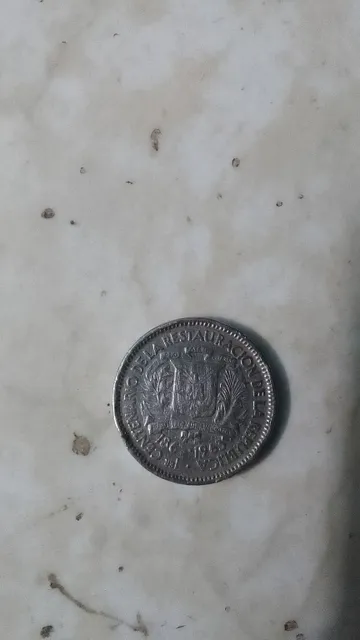Moneda 5 Centavos Dominicano 1963