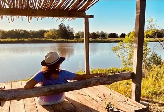 Casa De Campo Sobre Laguna Para 9 Personas En El Exclusivo Barrio Privado  Club De Campo  Chacras De Paraná , A 1 Hora De Buenos Aires. Seguridad Privada.