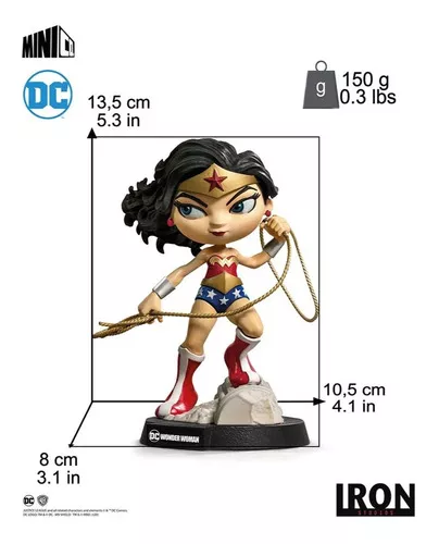 Estátua Wonder Woman - Dc Comics - Minico - Iron Studios
