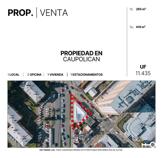Local Comercial En Venta - Av. Caupolican