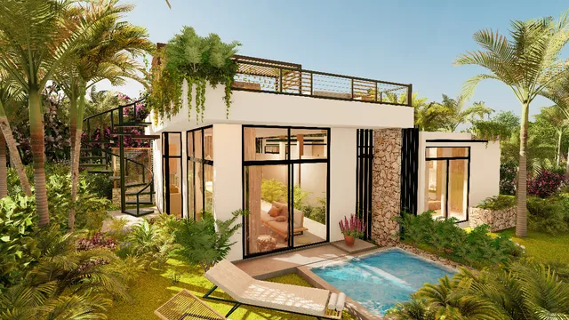 Villas Independientes 2hab Listos 2025 C/paisaje, Areas Verde, Estilo Ecologico, Piscina Estilo Rio, Canchas Deportivas, Areas Bbq, Plaza Comercial,  Restaurante - Bar, Gym Y Mas 