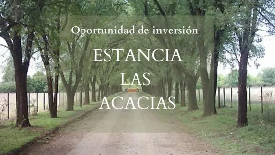 Estancia Las Acacias En Venta | Valle De Calamuchita