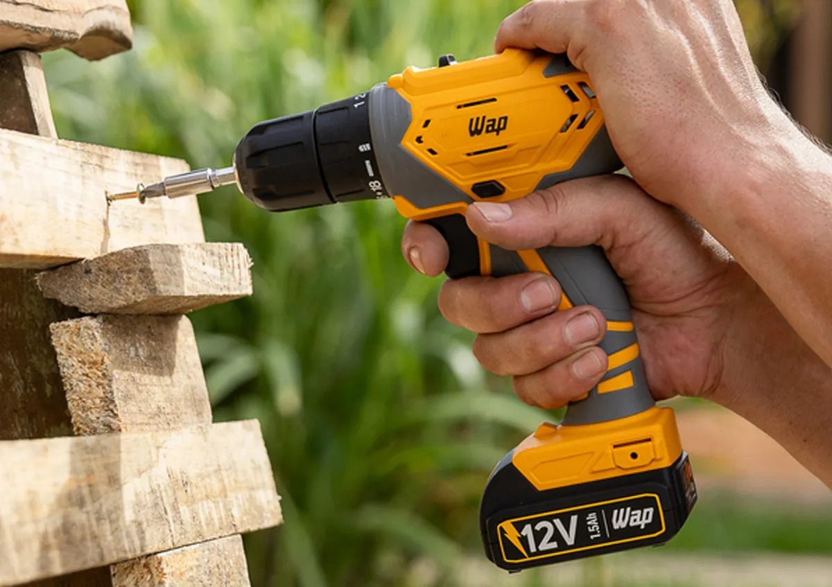 Parafusadeira WAP kit completo