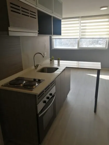Arriendo Depto Estudio Semi Nuevo Condominio Seguro