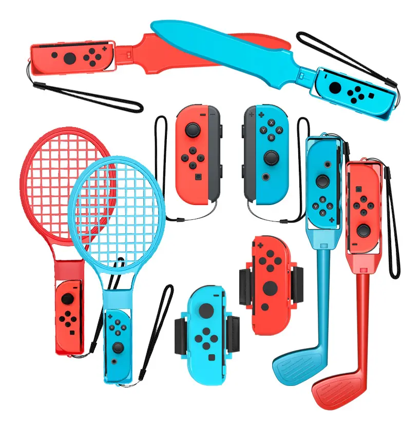 Acessórios De Jogos 10 Em 1 Esportivos Para Nintendo Switch