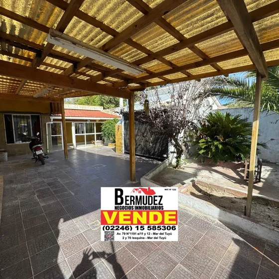 Venta Casa De 3 Ambientes En Mar Del Tuyu Calle 53 Entre 6 Y 7 