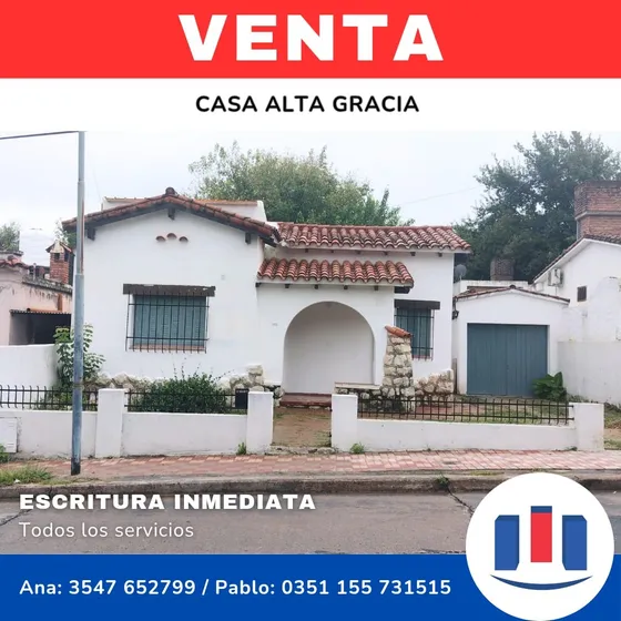 Alta Gracia Hermosa Casa Centrica Reciclada A Nueva !!! Imperdible 
