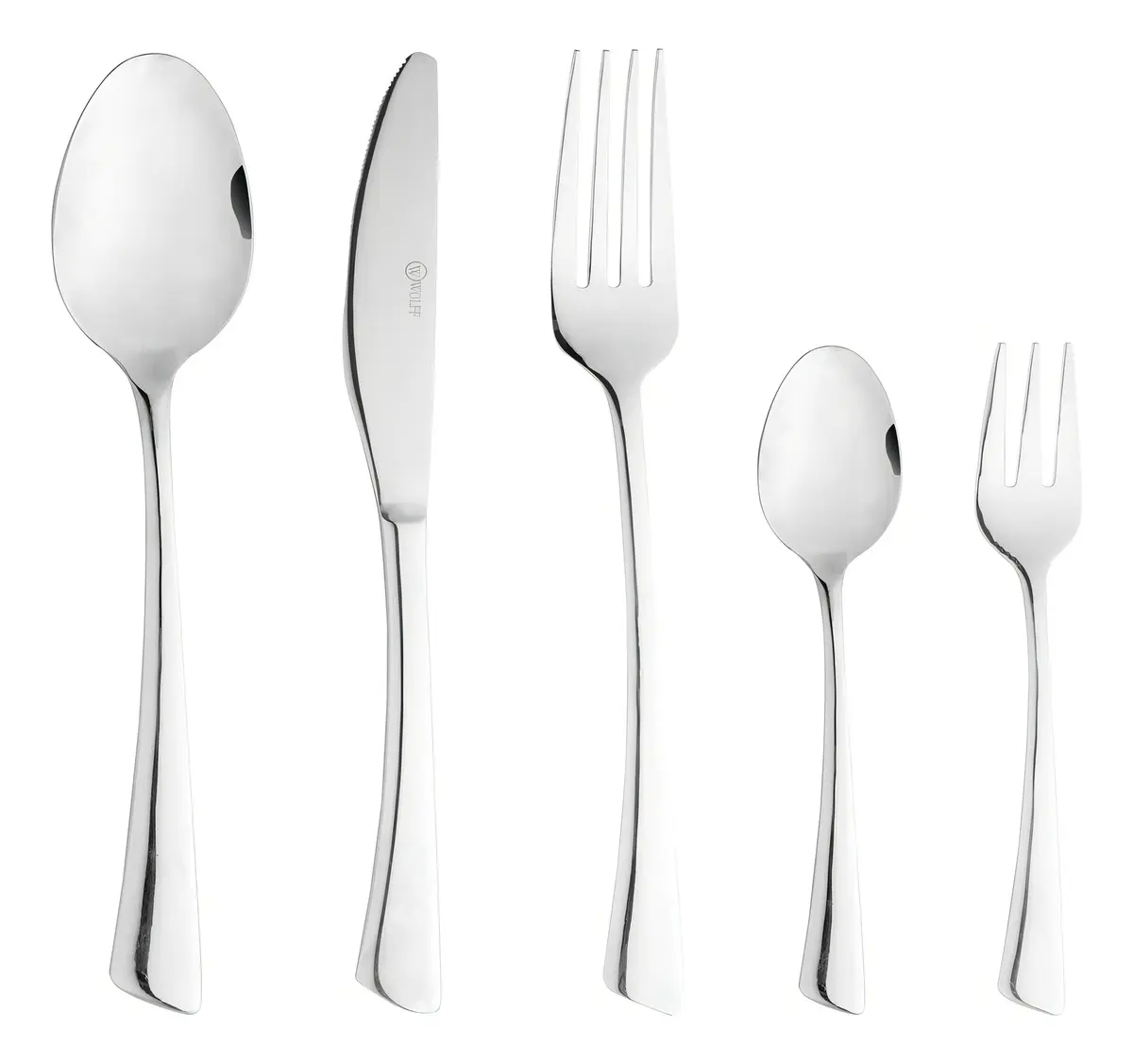 Faqueiro 20 Peças de Aço Inox Verona - Wolff