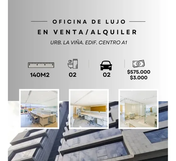 Fany Villasmil Vende O Alquila Oficina De Lujo En Centro A1, La Viña, Valencia - Bxt