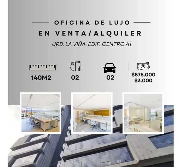 Fany Villasmil Vende O Alquila Oficina De Lujo En Centro A1, La Viña, Valencia - Bxt