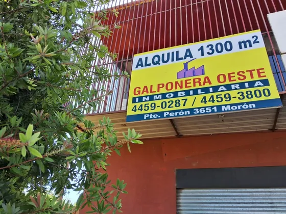 Excelente Nave Industria De 1200 Mts Sobre Colectora Oeste, Paso Del Rey