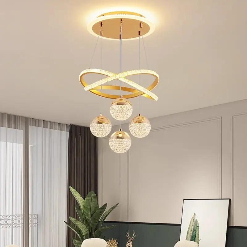 Lustre Teto Led Pendente Moderno Para Sala Quarto Cozinha 2