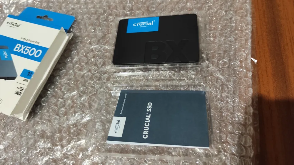 Ssd 1tb Sata Iii 2,5 Pol. Crucial Bx500 Ct1000bx500ssd1 Velocidade