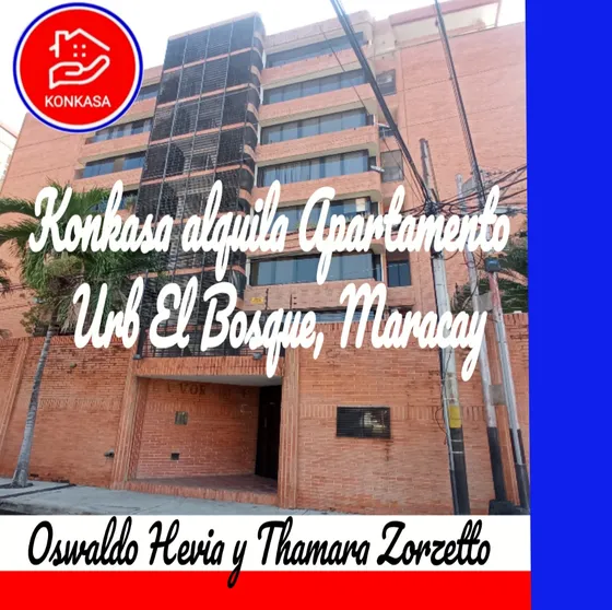 Konkasa Alquila Apartamento En Urb El Bosque, Maracay