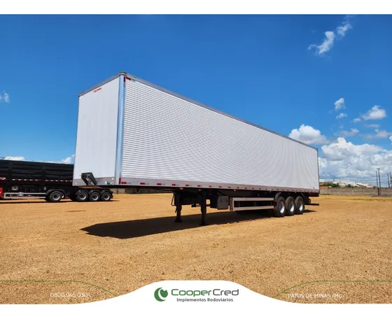 Carreta Baú 3 Eixos 30 Pallets Facchini 0km C/ Porta Lateral