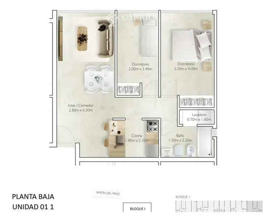 Apartamento En Venta De 2 Dormitorios En Planta Baja. Bloque 1. Maldonado - Punta Del Este