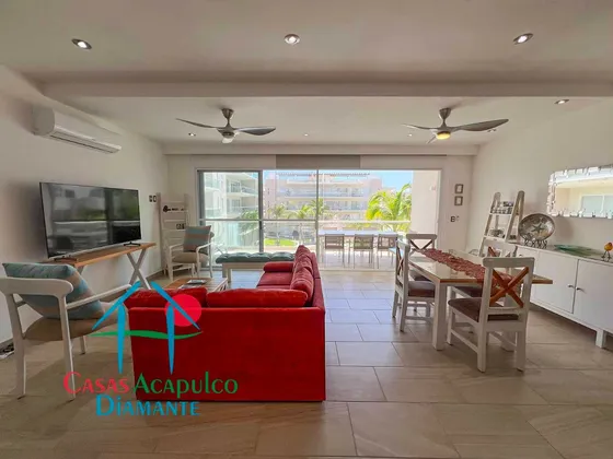 Cad Vidamar Residencial Ipanema D 202. Con Terraza Y Vista A La Alberca. En El Corazón De Acapulco