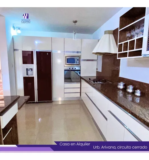 En Alquiler: Hermosa Casa De 2 Niveles, Totalmente Amoblada, Ubicada En Urb. Arivana. Puerto Ordaz, Estado Bolívar.