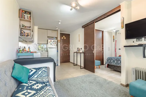 Depto. Venta De 1 Dorm. Est. Y Bod. En Macul