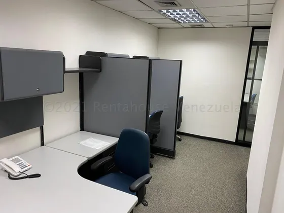Oficina En Alquiler  Amoblada En Chacao 