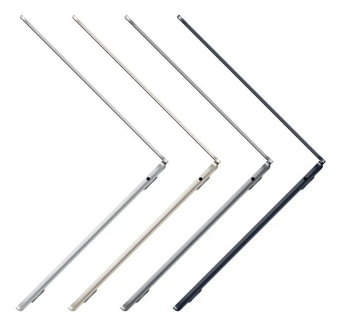 Apple MacBook Air de 13" Estelar Chip M2 da Apple com CPU de 8 núcleos GPU de 8 núcleos e Neural Engine de 16 núcleos Memória unificada de 16 GB SSD de 256 GB - Distribuidor Autorizado - Imagem 2