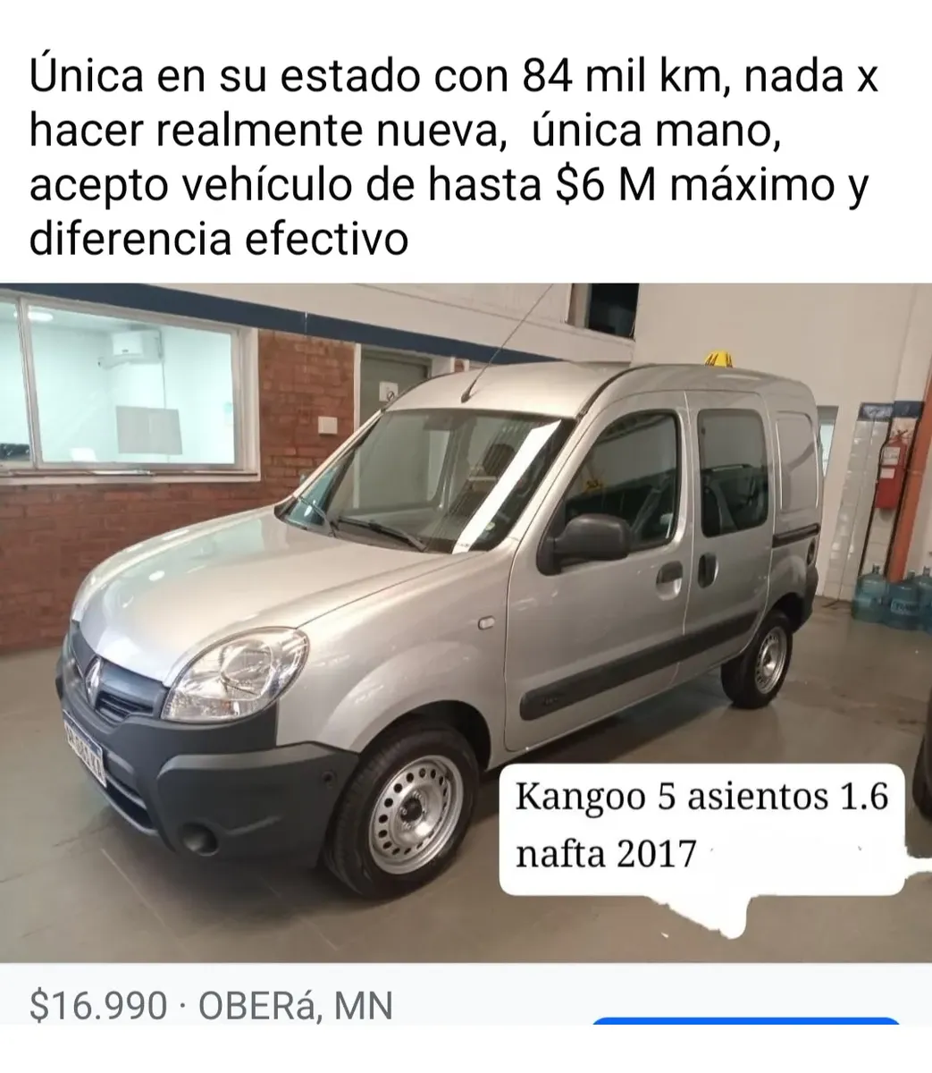 Renault Kangoo 1.6 Van Ph3 Comfort Pack 5-Door