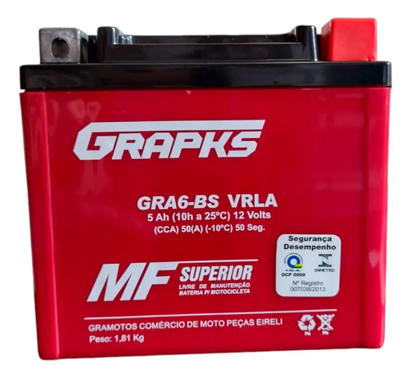 BATERIA GEL GRA2.6L-BS CG GRAPKS 14110