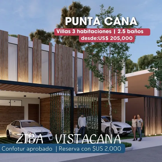 Se Vende Hermoso Proyecto De Villas En Vista Cana