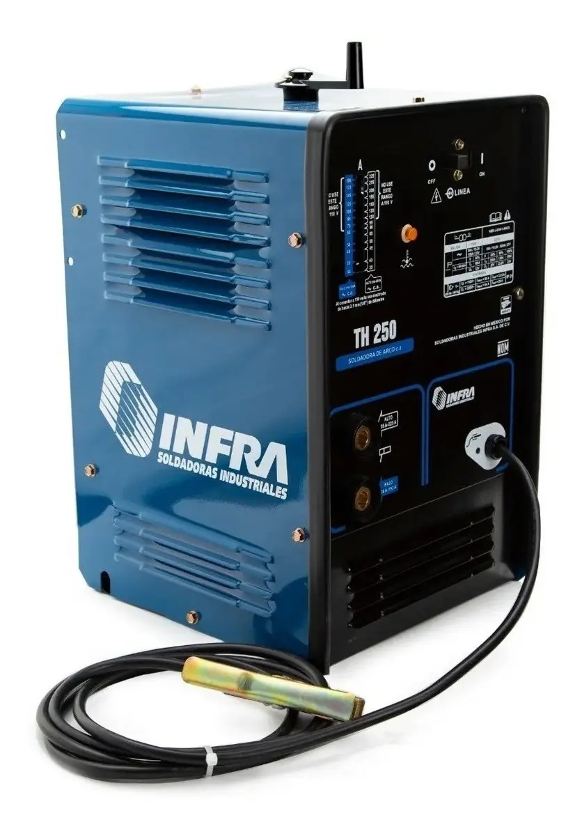 Soldadora Th-250 Infra/miller (incluye Cables) A Msi! | Meses sin intereses