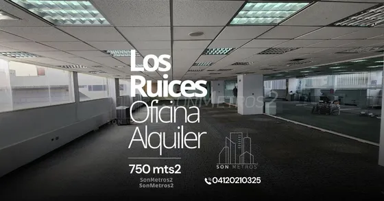 Oficina Alquiler Los Ruices 750 Mts2 Sonmetros2
