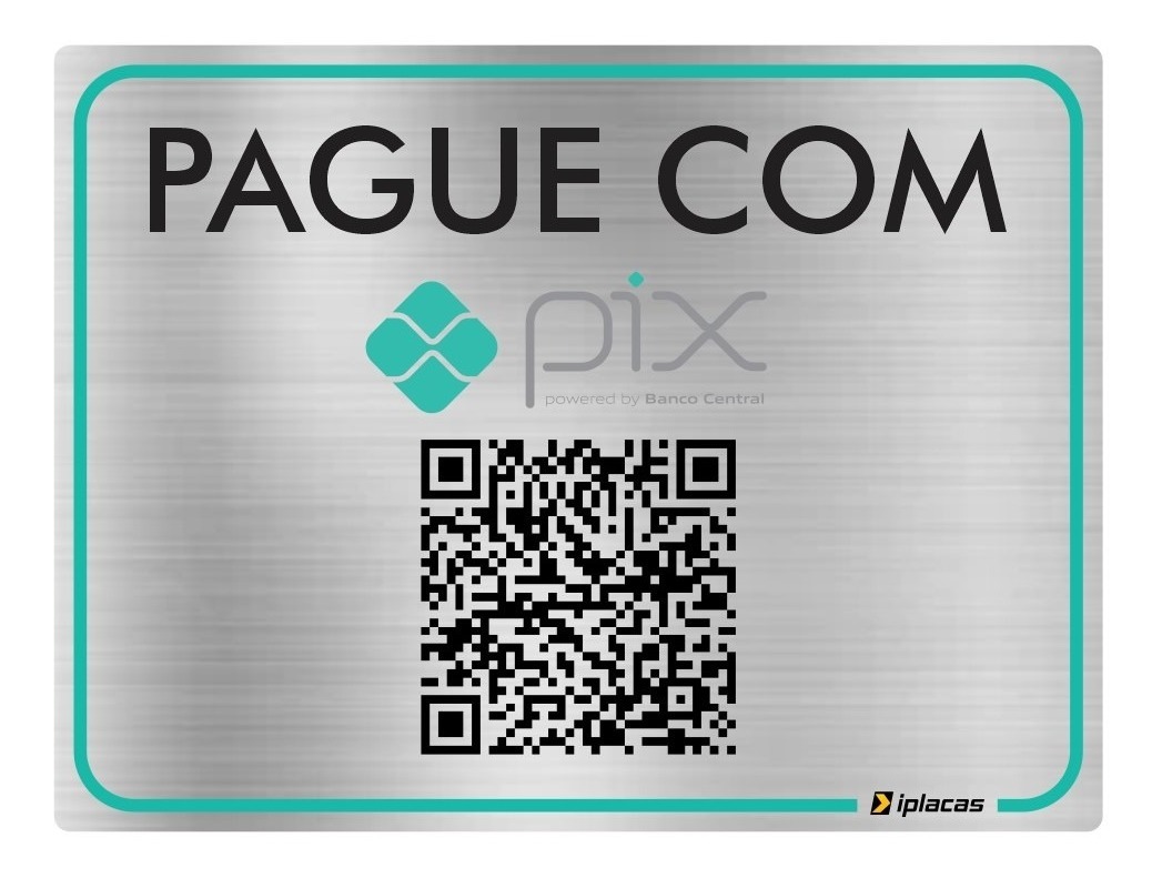 Placa Sinaliza o Pague Com Pix Qrcode Personalizado Bal o MercadoLivre placa-sinaliza-o-pague-com-pix-qrcode-personalizado-bal-o-mercadolivre