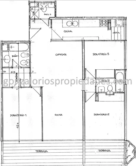 Depto 3 Dorm. El Bosque Norte / Vitacura, Las Condes