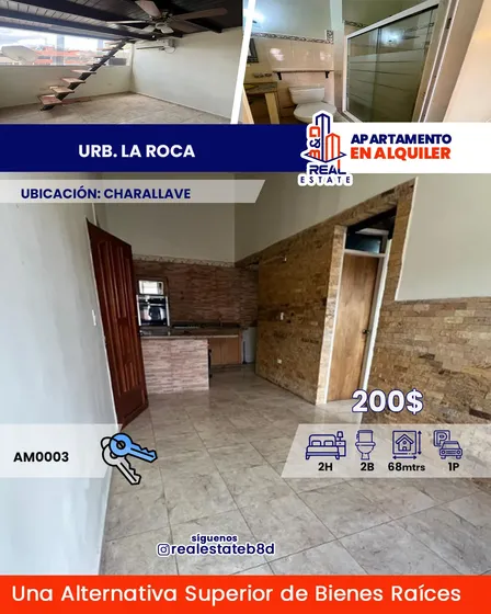 Apartamento En Alquiler Urb. La Roca / Charallave