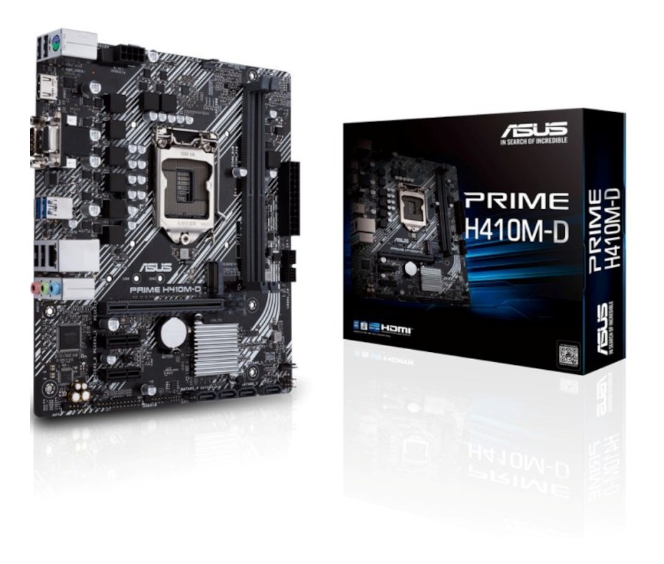 Motherboard Asus Prime H410 Intel 1200 Tranza | Mercado Libre