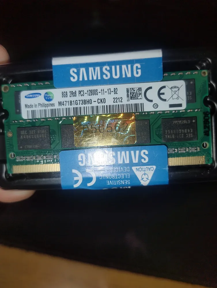 Memoria Ram Ddr3 8gb 1600 Mhz Sodimm Samsung M471b1g73bh0-ck0