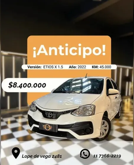 Toyota Etios 1.5 X 6mt My19