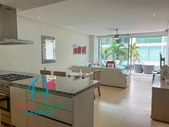 Cad Península Loft 153. Departamento De Playa Con Terraza Y Vista A Las Áreas Comunes